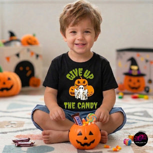 Camiseta Fantasma Engraçado Desista Do Doce Dia Das Bruxas