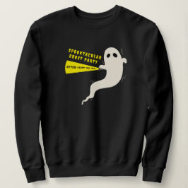 Camiseta Fantasma Engraçado "Festa Depois daqui?" Halloween