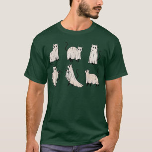 Camiseta Fantasma Engraçado Ghost Spooky Season Fall Hallow