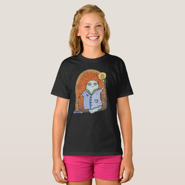 Camiseta Fantasma engraçado Halloween (Frente Completa)