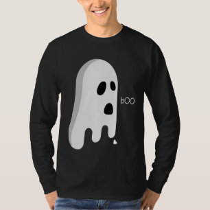 Camiseta Fantasma engraçado, traje de coração quebrado entr