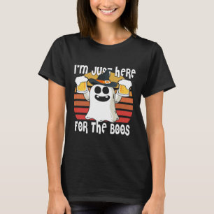 Camiseta Fantasma, estou aqui para Boos1