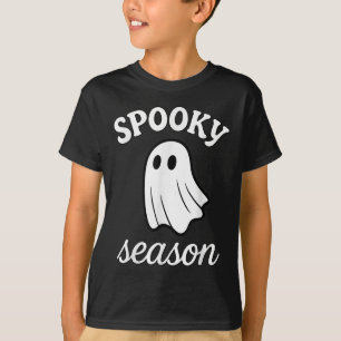 Camiseta Fantasma Fantasia de Halloween da Temporada Assust