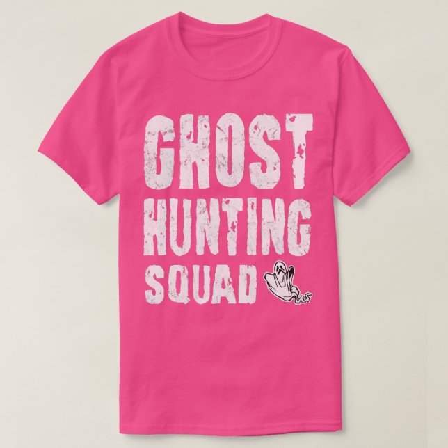 Camiseta Fantasma Fantasma Fantasma de Fantasma na Esquadra (Frente do Design)