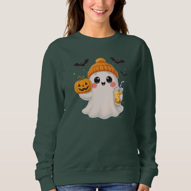 Camiseta Fantasma fofo (Frente)