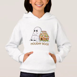 Camiseta Fantasma Fofo & Casa de Biscoito de Natal para Cri