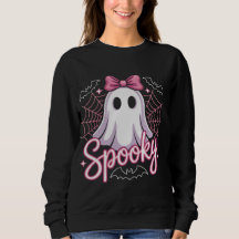 Fantasma Fofo de Halloween para Mulheres Estética