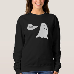 Camiseta Fantasma Fofo Diz Boo Dia das Bruxas