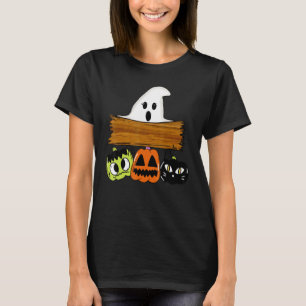 Camiseta Fantasma Ghost Boo Pumpkin Baby Boy Halloween