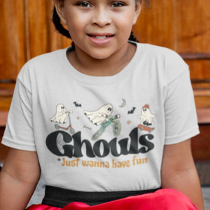Camiseta Fantasma Ghouls Querem se Divertir