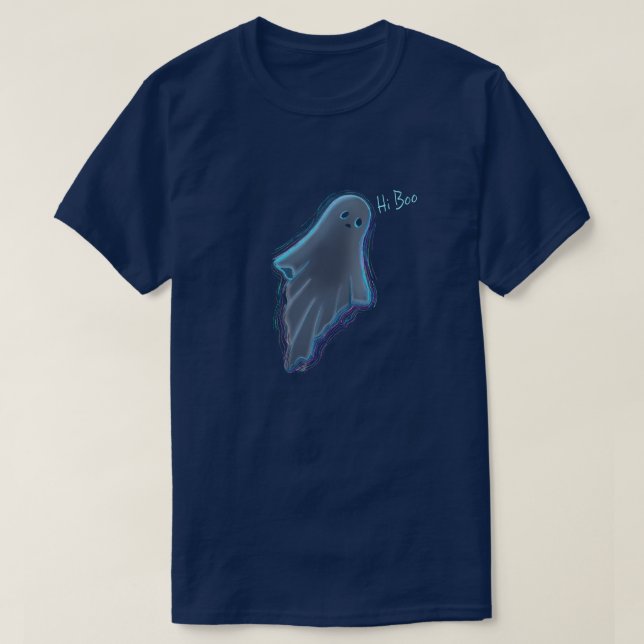 Camiseta Fantasma KiniArt Fofa (Frente do Design)