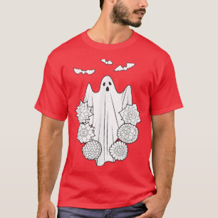 Camiseta Fantasma Noiva Preguiçosa de Halloween Costume Fun