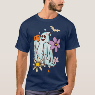 Camiseta Fantasma Noiva Preguiçosa de Halloween Costume Fun