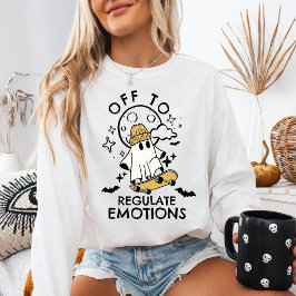 Camiseta Fantasma Personalizável para Regular Emoções