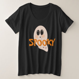 Camiseta Fantasma Retro Halloween Assustador