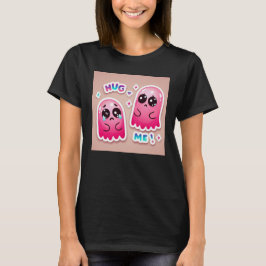 Camiseta Fantasma Rosa Bonita: Abraça-me! :( #14