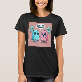 Camiseta Fantasma Rosa Bonita: Abraça-me! :( #15