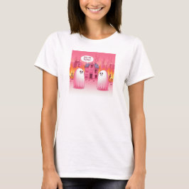 Camiseta Fantasma Rosa Bonita: Abraça-me! :( #22