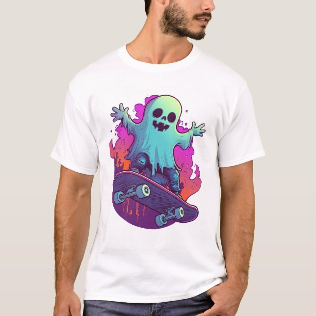Camiseta Fantasma Skate (Frente)