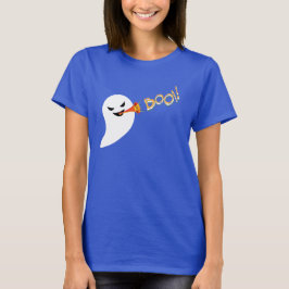 Camiseta Fantasma tocando e cantando buu