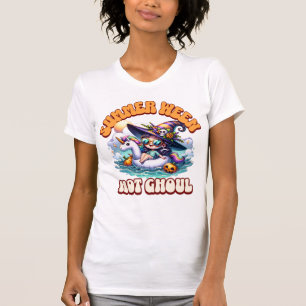 Camiseta Fantasmagórico Ghoul de Summerween em Flutuador de