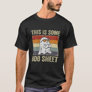 Camiseta Fantasmagórico Traje de Fantasma Boo de Halloween