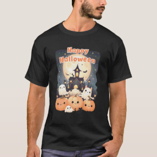 Camiseta Fantasmagóricos Fantasmas de Casa Assombrada de Ha