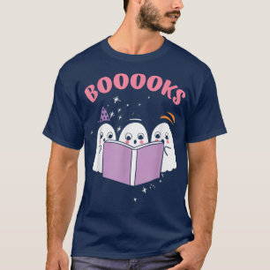 Camiseta Fantasmas bonitos Lendo LivrosLidos