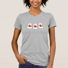 Camiseta Fantasmas com Jack-o-Lanternas