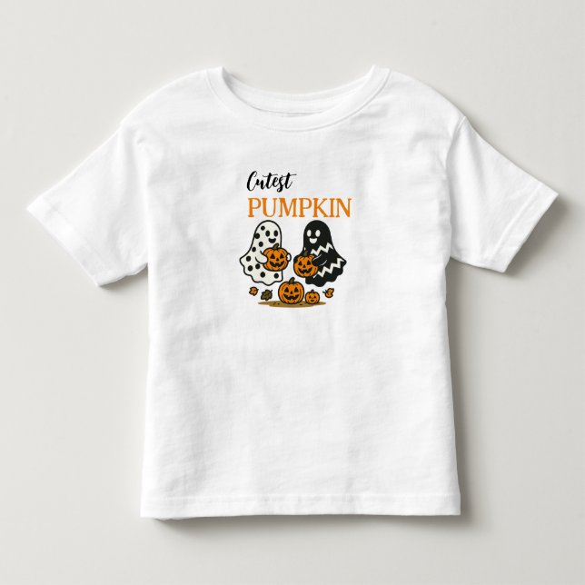 Camiseta Fantasmas da Pumpkin Mais Justa (Frente)