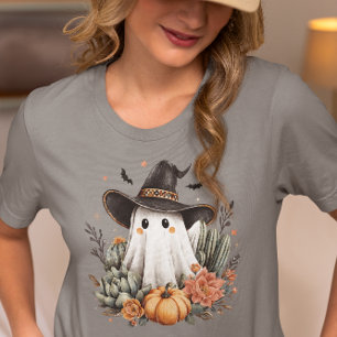 Camiseta Fantasmas de Cowboy Western de Halloween