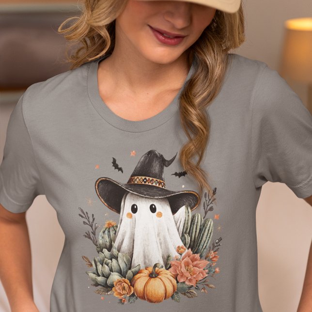 Camiseta Fantasmas de Cowboy Western de Halloween (Criador carregado)
