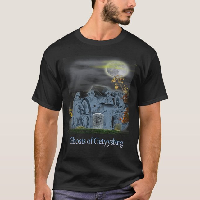 Camiseta fantasmas de gettysburg (Frente)