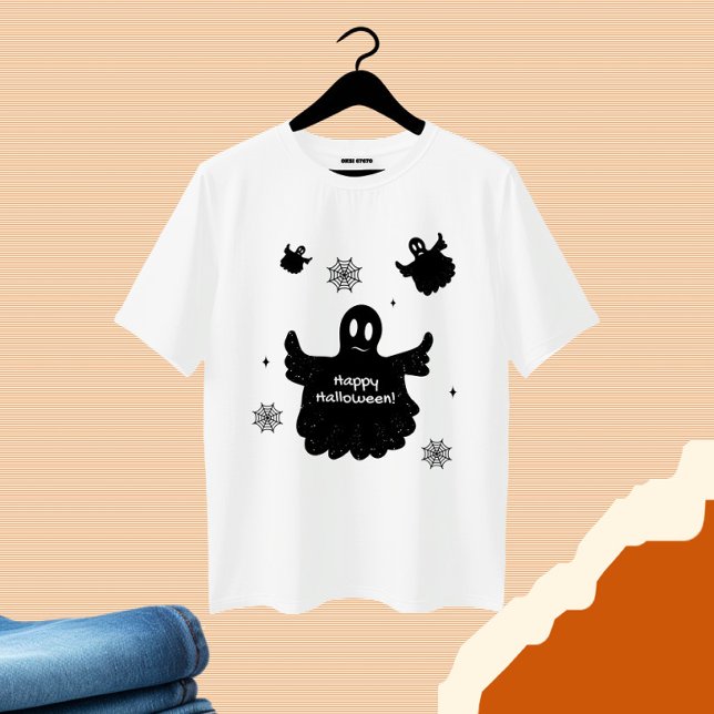Camiseta fantasmas de Halloween (Criador carregado)
