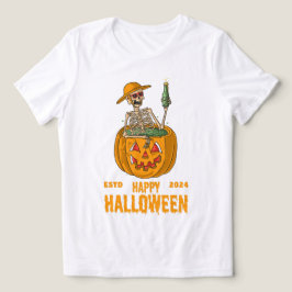 Camiseta Fantasmas de Halloween em todos os cantos