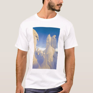 Camiseta Fantasmas de neve ao pôr do sol na Montanha Whitef