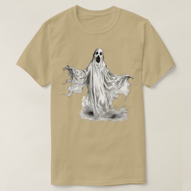 Camiseta Fantasmas do Halloween (2) (Frente do Design)