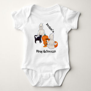 Camiseta Fantasmas e Amigos do Halloween