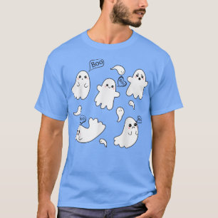 Camiseta Fantasmas Engraçados Boo, Equipe Bonita de Boo, Ha
