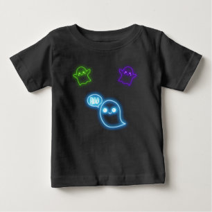 Camiseta Fantasmas Neon de Halloween