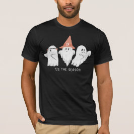 Camiseta Fantasmas Tis A Época Fall Halloween