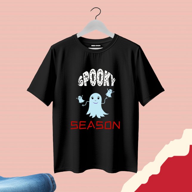 Camiseta Fantasmas voadores para o Halloween (Criador carregado)