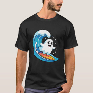 Camiseta Fantasminha Fantasma Surfando Fantasia Divertida d
