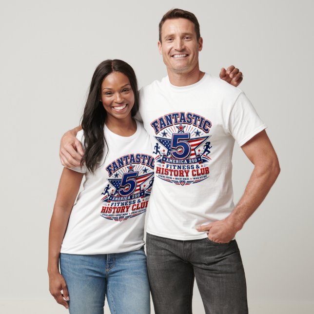 Camiseta Fantastic 5 (Unissex)