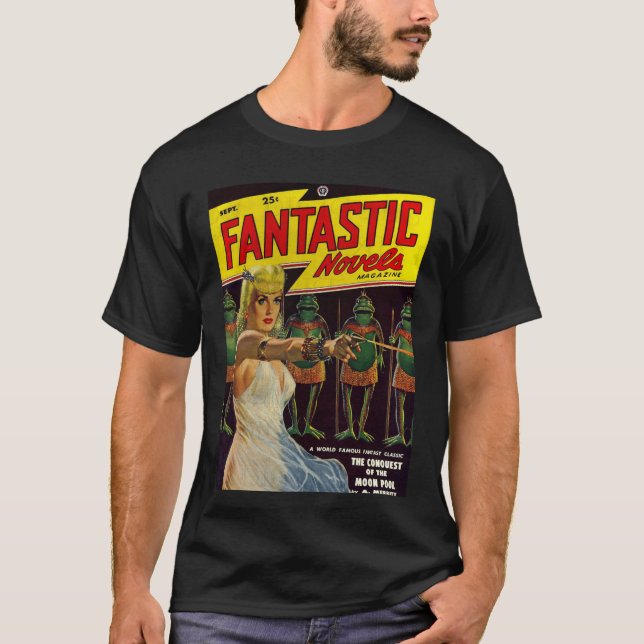 Camiseta Fantastic Novels Magazine friends (Frente)