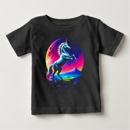 Camiseta Fantastical Colorful Unicorn Wilderness