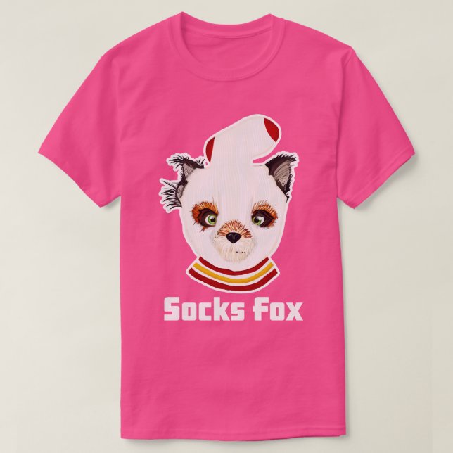 Camiseta FantasticFox Ash Meias Fox Barn EUA (Frente do Design)
