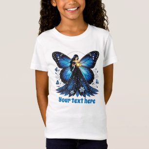 Camiseta Fantástico borboleta fantasia unicórnio garotas pe