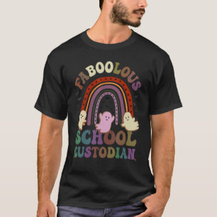 Camiseta Fantástico Fardamento de Zelador de Escola Esta É