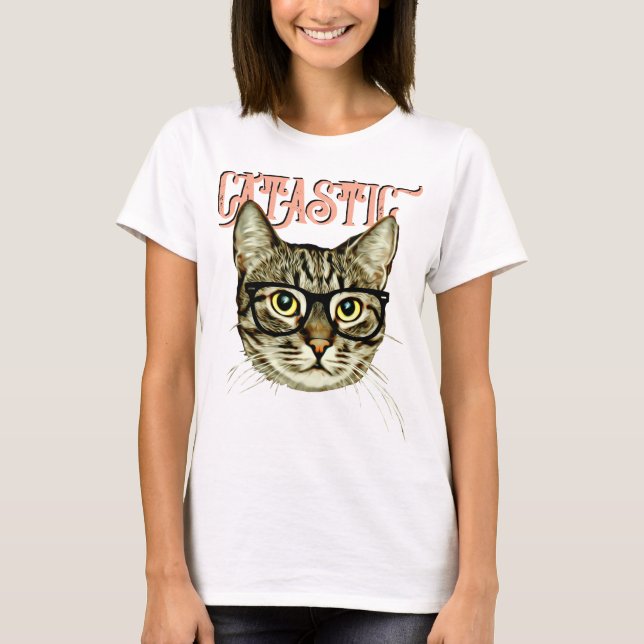 Camiseta Fantástico Felino (Frente)